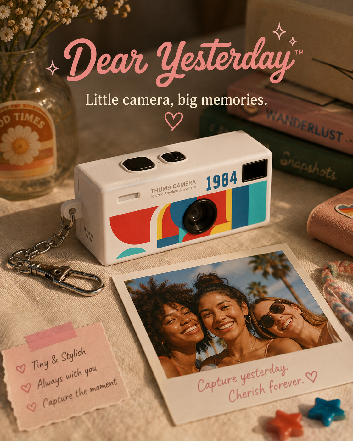 Little camera, big memories.
