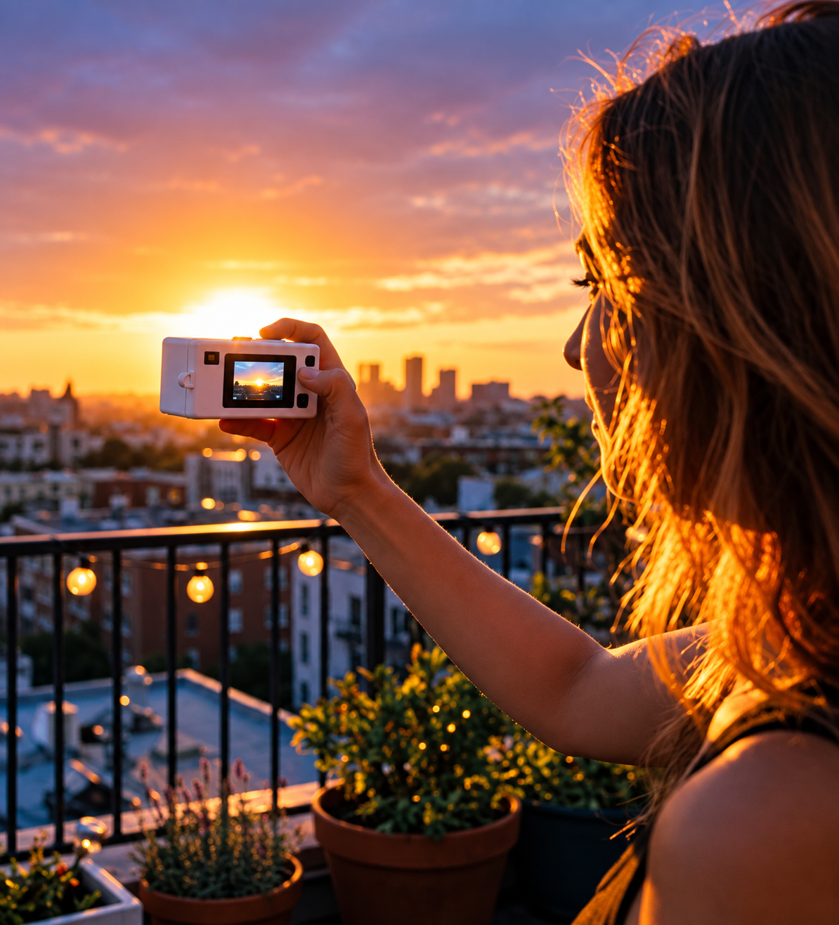 Golden hour, saved forever.